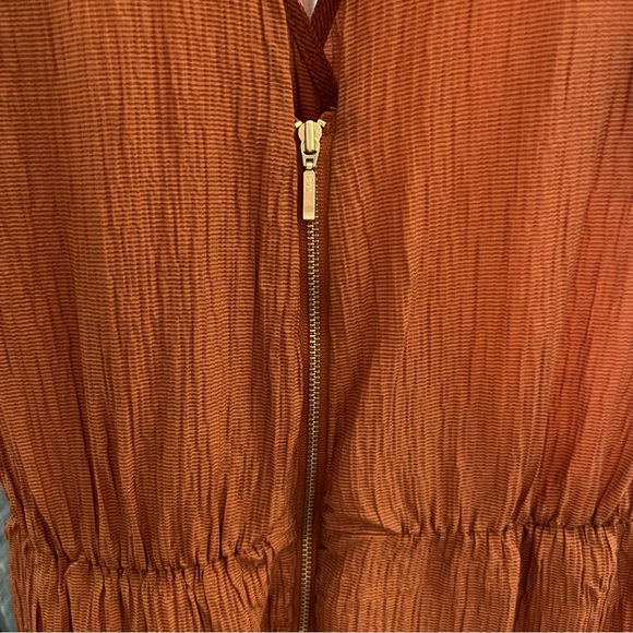 Pilgrim Burnt Orange Dress Size 10 like new - Picture 6 of 8